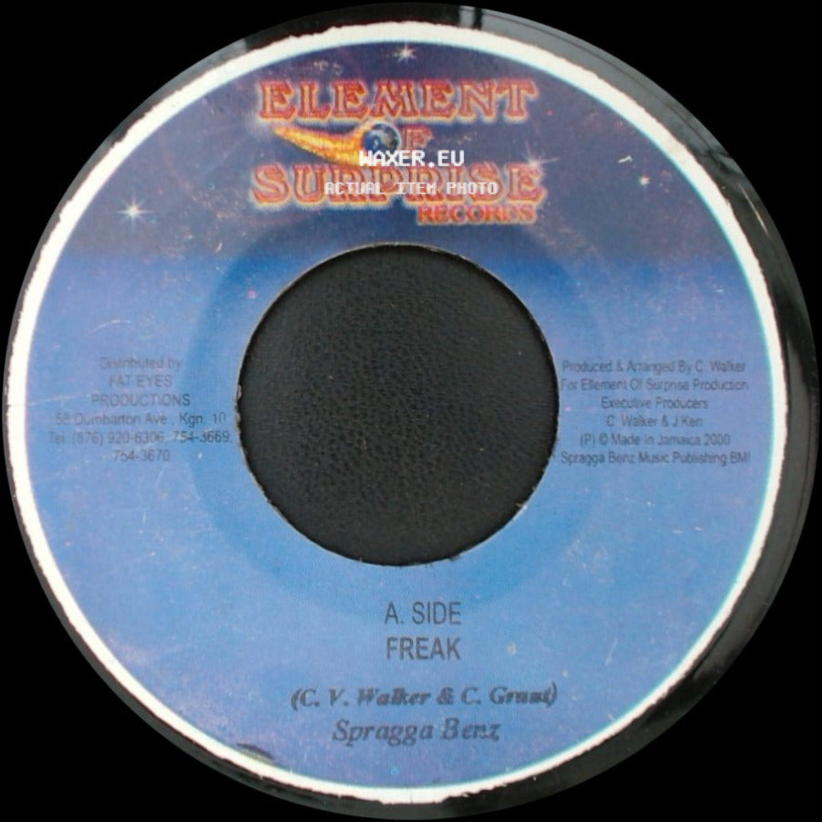 Spregga Benz - Freak / Juvinile Life (Problem Child) side A