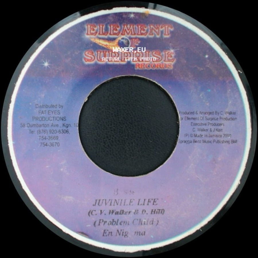 Spregga Benz - Freak / Juvinile Life (Problem Child) side B