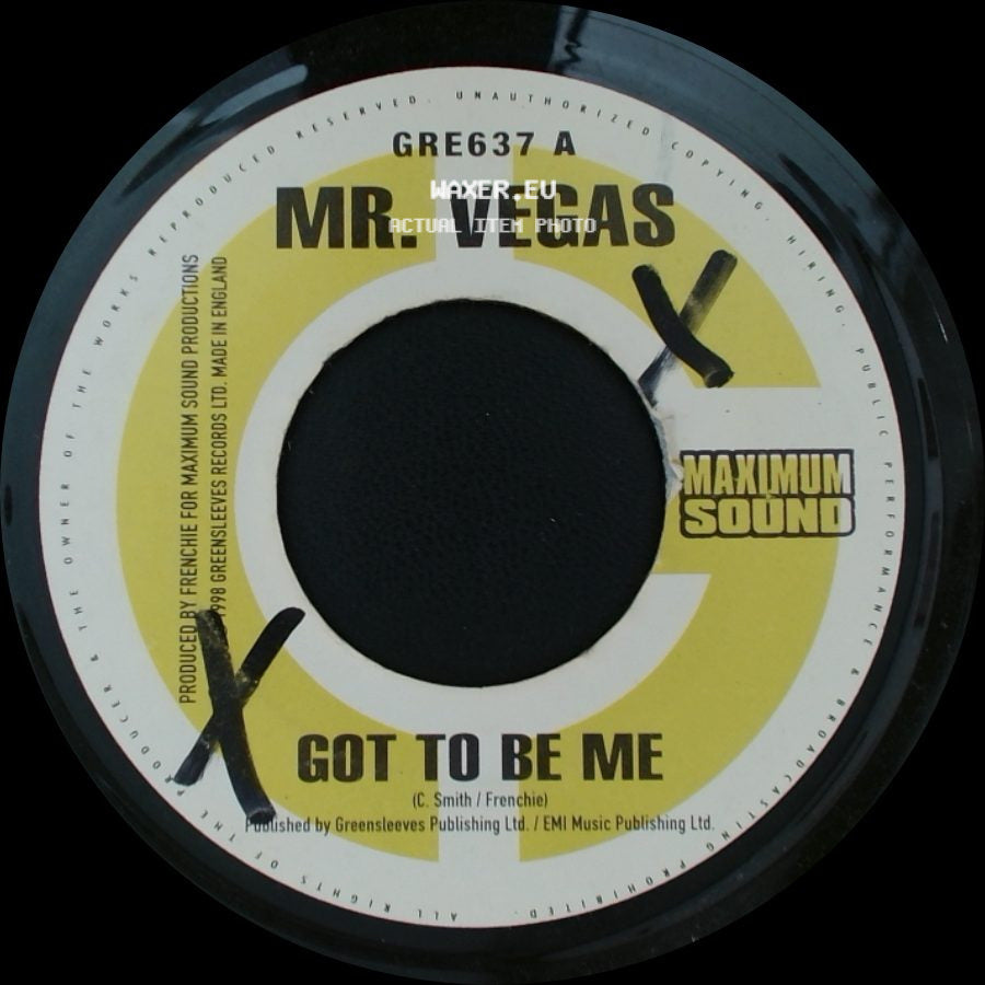 Italee / Mr. Vegas - Want A Man / Got To Be Me side B