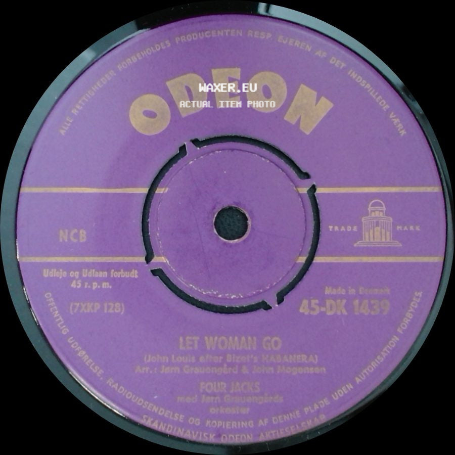 Four Jacks - Let Woman Go / På En Ø I Oceanet side A
