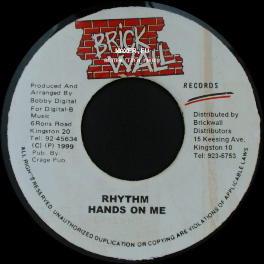 Micky Spice - Hands On Me / Rhythm Hands On Me side B