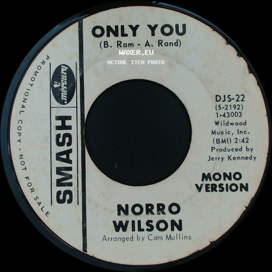 Norro Wilson - Only You / Only You side A