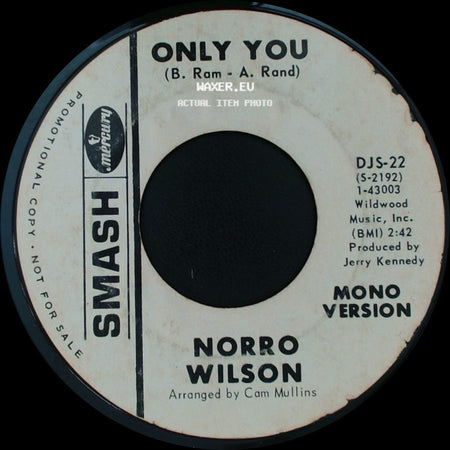 Norro Wilson - Only You / Only You side A