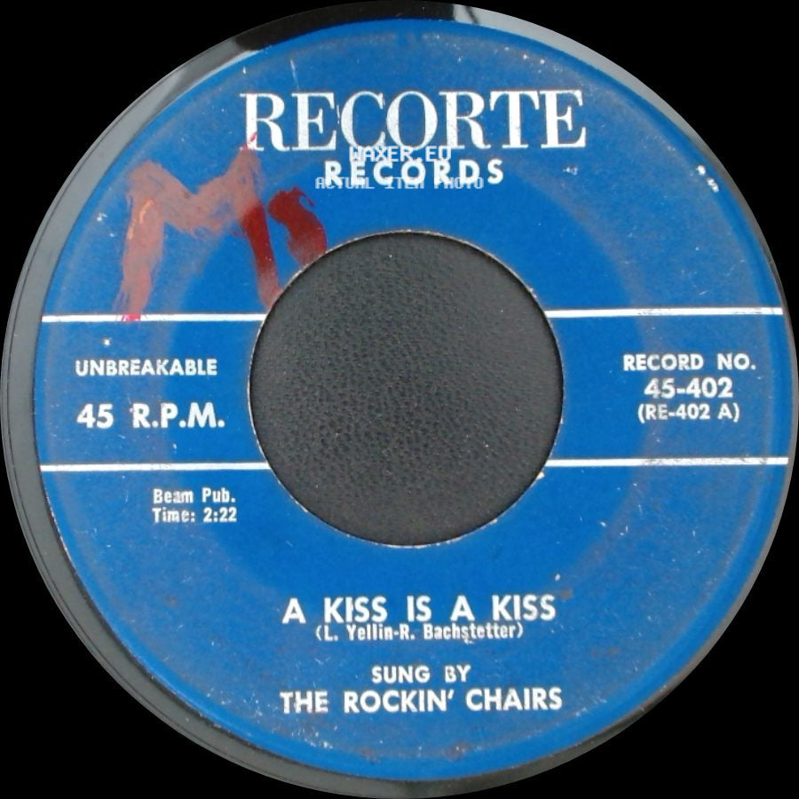 The Rockin' Chairs - A Kiss Is A Kiss / Rockin' Chair Boogie side A
