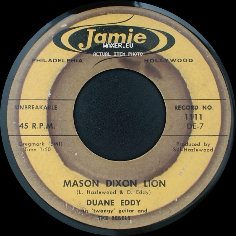 Duane Eddy - Mason Dixon Lion / Cannonball side A