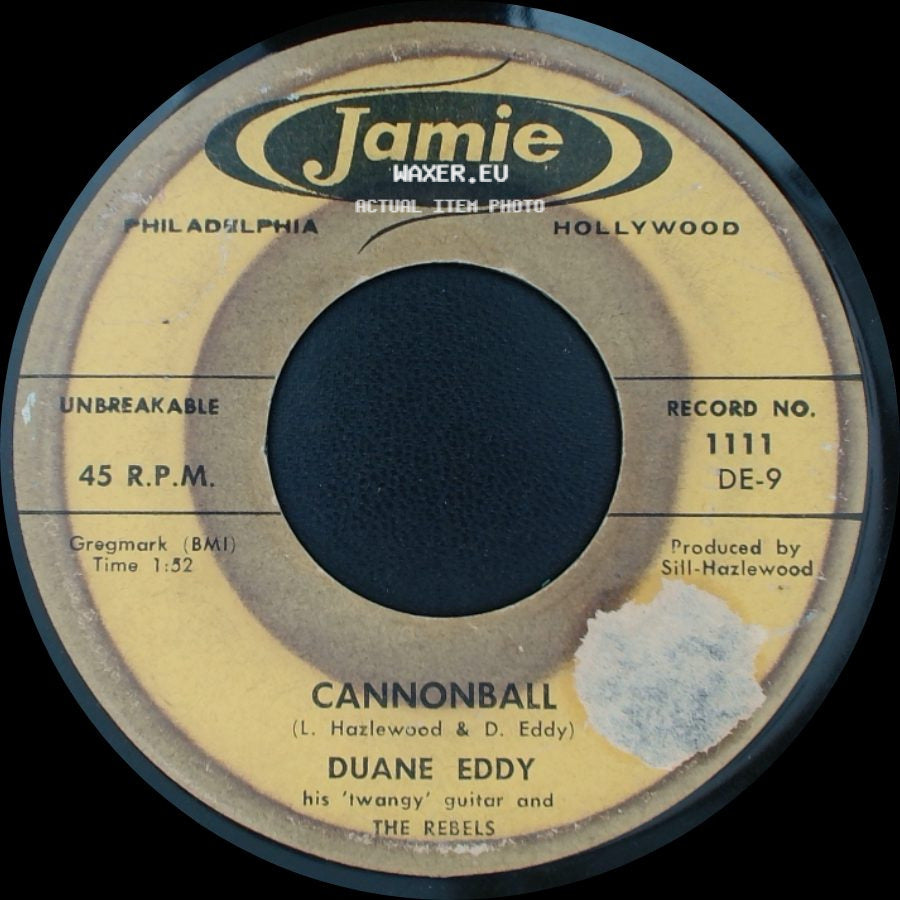 Duane Eddy - Mason Dixon Lion / Cannonball side B