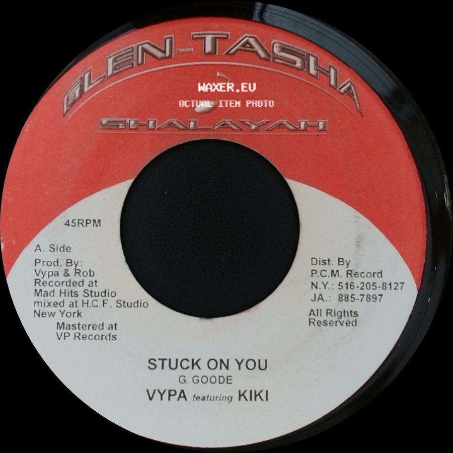 Vypa Featuring Kiki - Stuck On You / Version side A