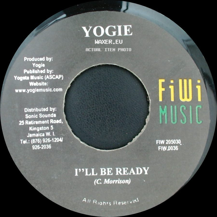 Yogie - I''ll Be Ready / Instrumental (Courtney Morrison) side A