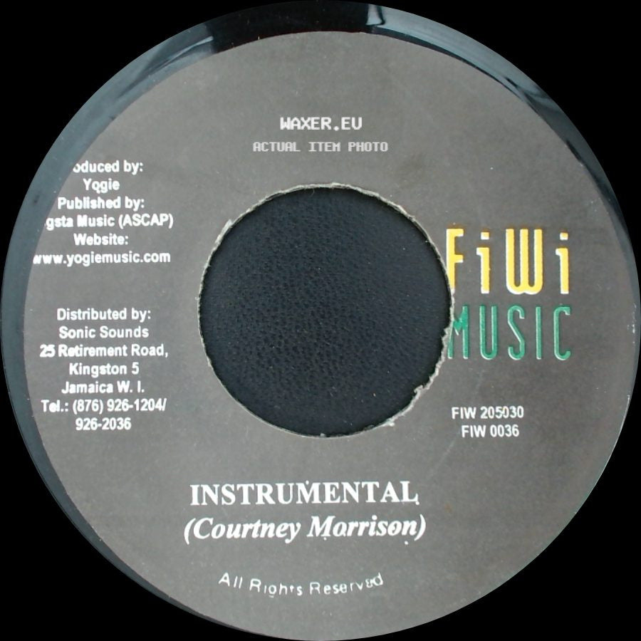 Yogie - I''ll Be Ready / Instrumental (Courtney Morrison) side B