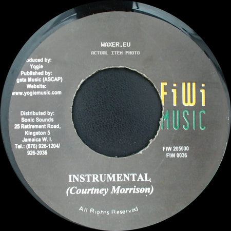 Yogie - I''ll Be Ready / Instrumental (Courtney Morrison) side B