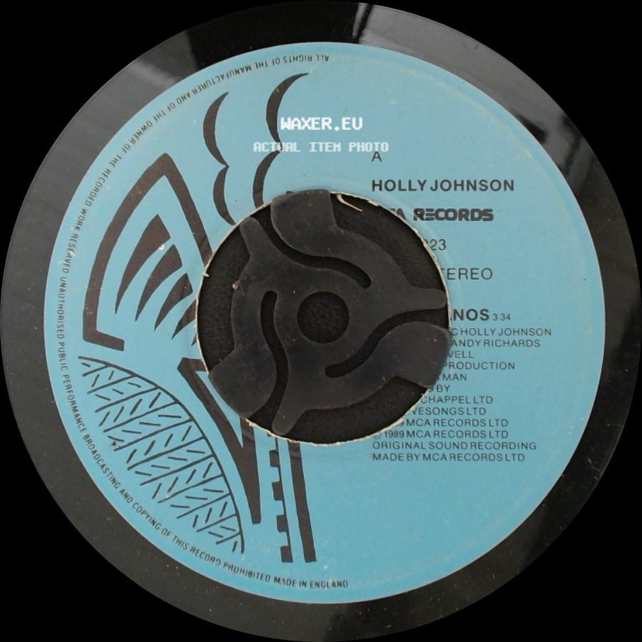 Holly Johnson - Americanos / Unknown Title B side A