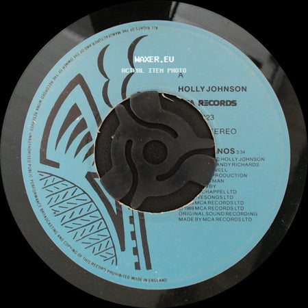 Holly Johnson - Americanos / Unknown Title B side A