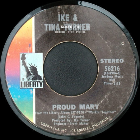 Ike & Tina Turner - Funkier Than A Mosquita's Tweeter / Proud Mary side B