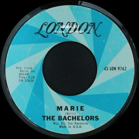 The Bachelors - You Can Tell / Marie side B