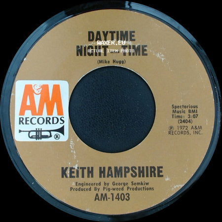 Keith Hampshire - Daytime Night-Time / Turned The Other Way side A