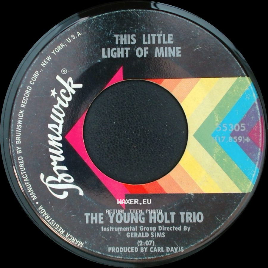 The Young Holt Trio - Wack Wack / This Little Light Of Mine side B