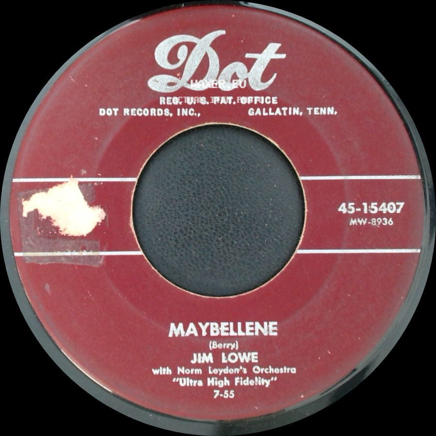 Jim Lowe - René La Rue / Maybellene side B