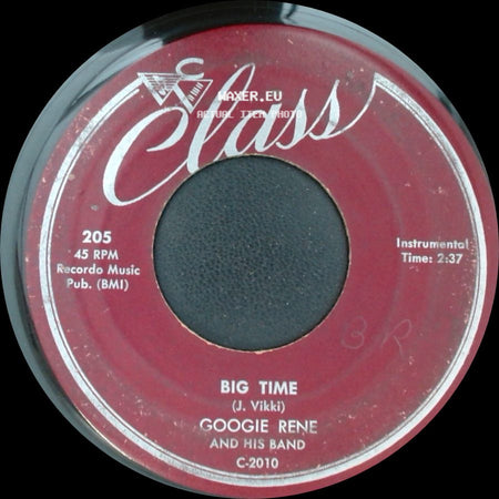 Googie Rene And His Band - Midnight / Big Time side B