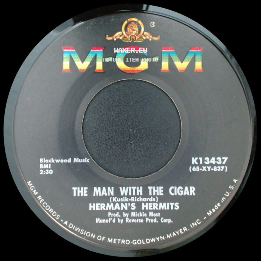 Herman's Hermits - A Must To Avoid / The Man With The Cigar side B