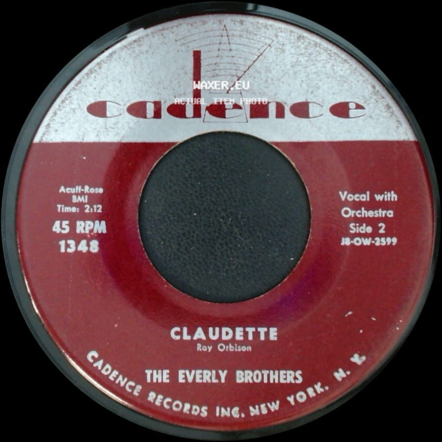 The Everly Brothers - All I Have To Do Is Dream / Claudette side B