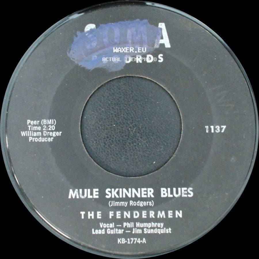 The Fendermen - Mule Skinner Blues / Torture side A