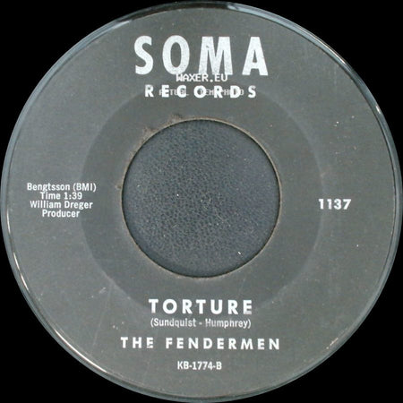 The Fendermen - Mule Skinner Blues / Torture side B