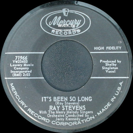 Ray Stevens - It's Been So Long / Ahab, The Arab side A