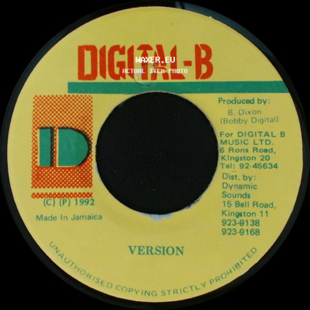 Jimmy Riley - Hold You Tight / Version side B