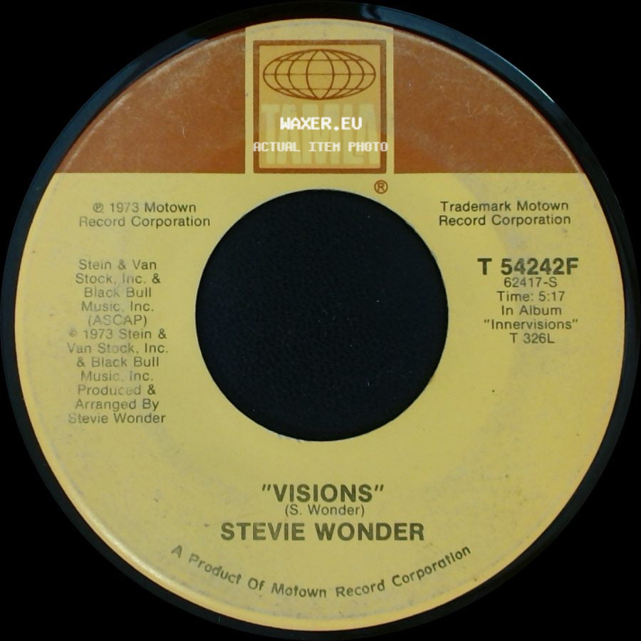 Stevie Wonder - Visions / Living For The City side A