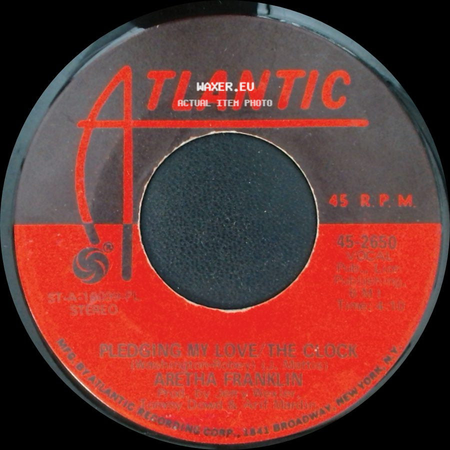 Aretha Franklin - Pledging My Love / The Clock / Share Your Love With Me side A