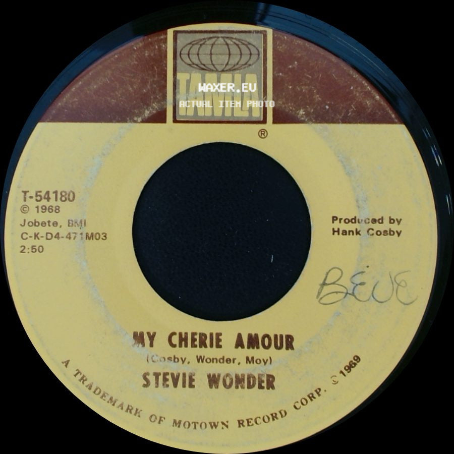 Stevie Wonder - My Cherie Amour / Don't Know Why I Love You side A