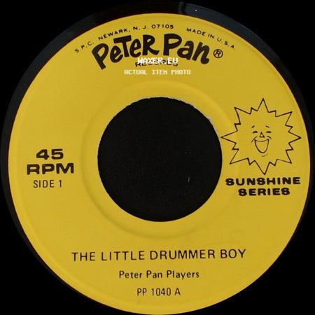 Peter Pan Players - The Little Drummer Boy / The Little Shepherd side A