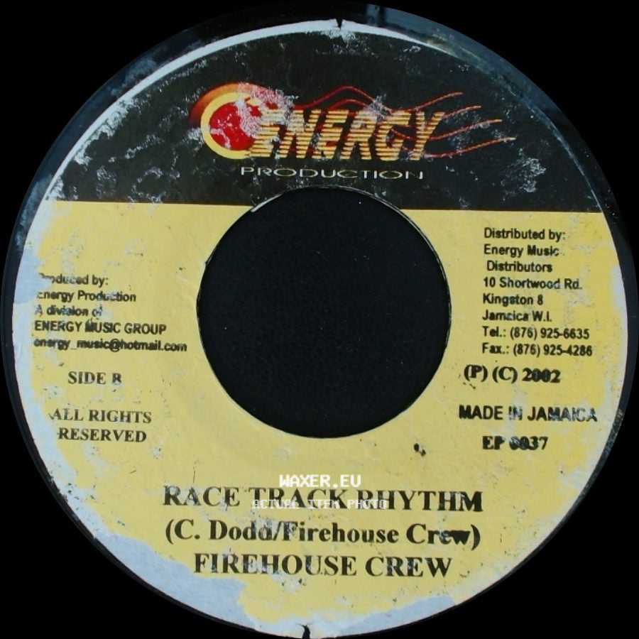 Anthony Cruz / Firehouse Crew - Don't Do Me That / Race Track Rhythm side B