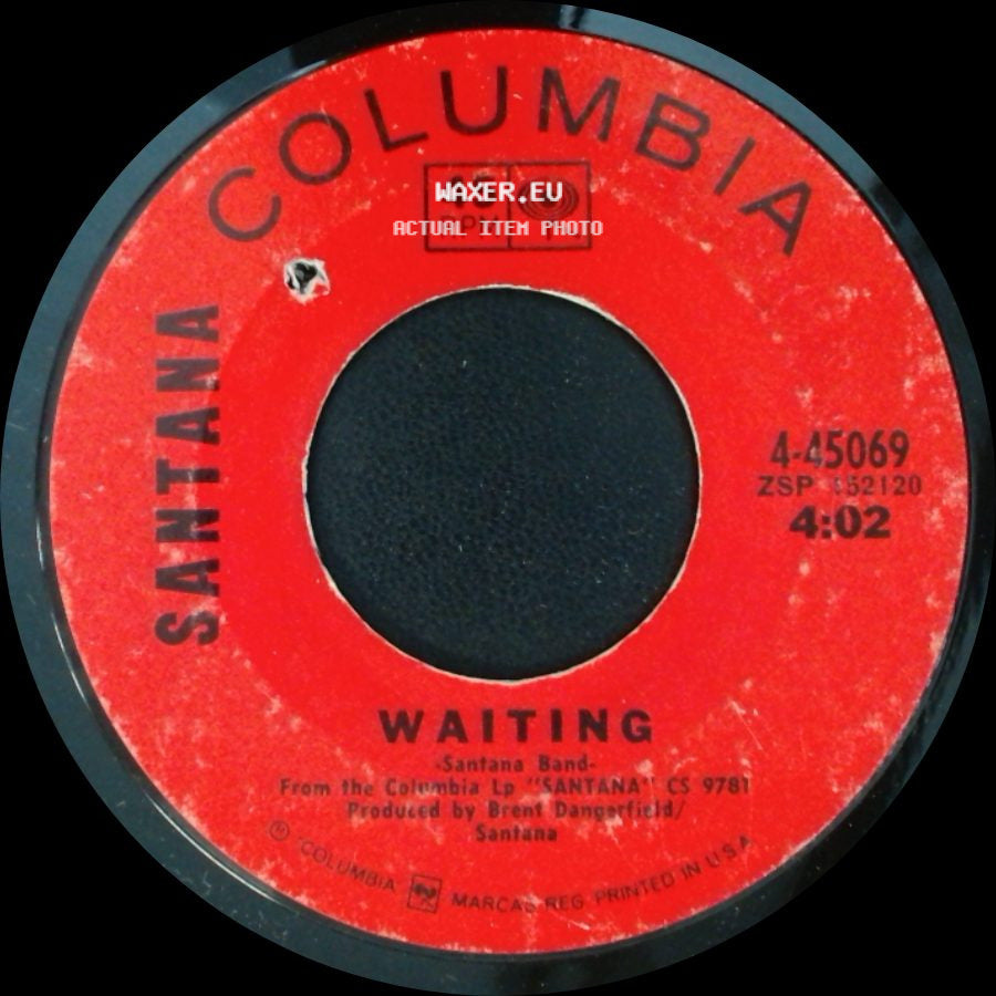 Santana - Waiting / Evil Ways side A