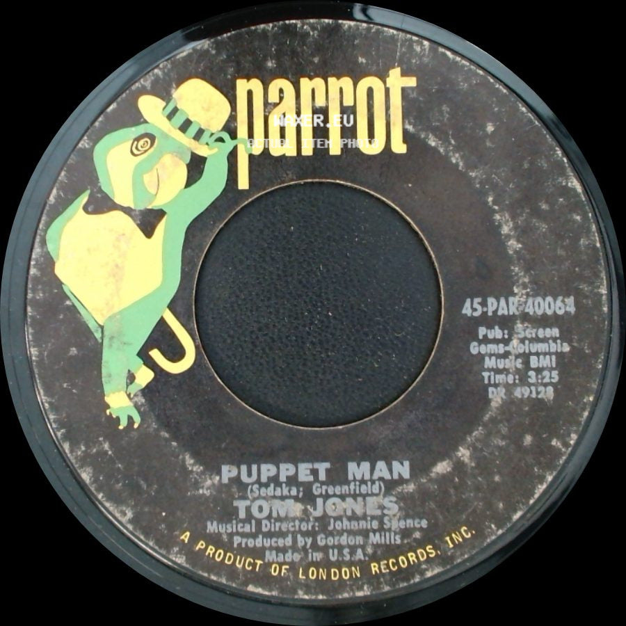 Tom Jones - Puppet Man / Resurrection Shuffle side A