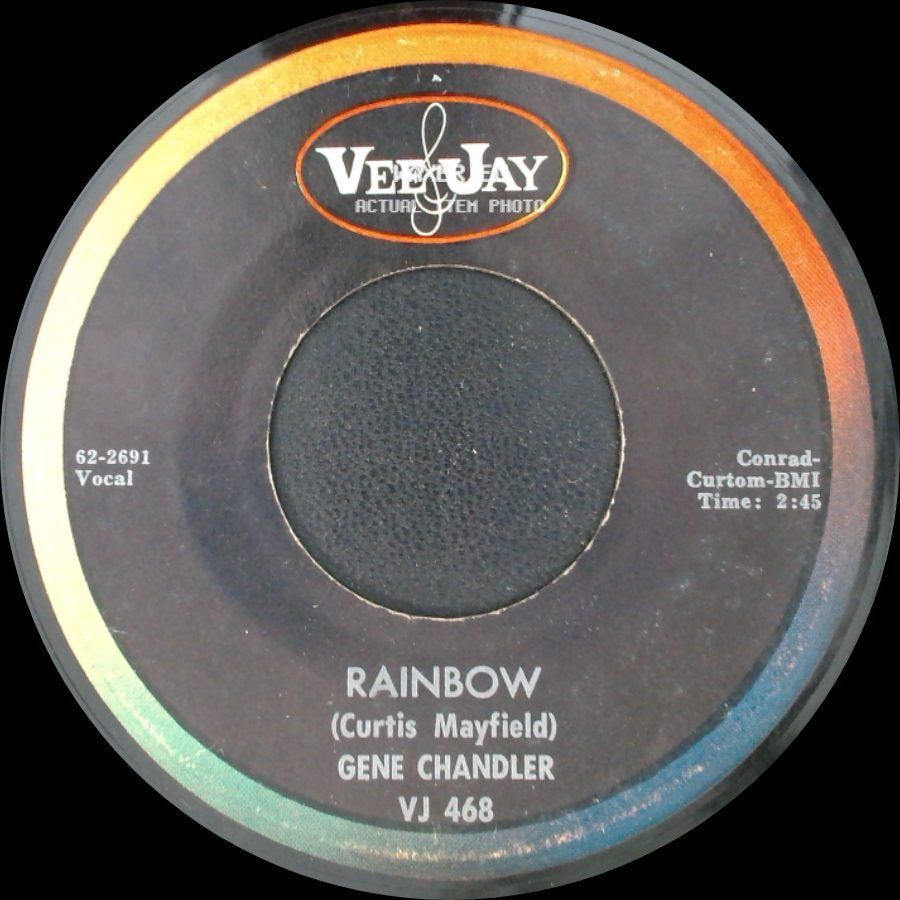 Gene Chandler - You Threw A Lucky Punch / Rainbow side B