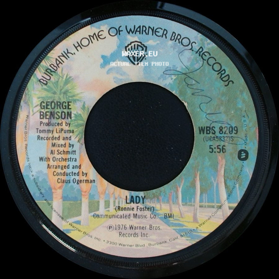 George Benson - Lady / This Masquerade side A