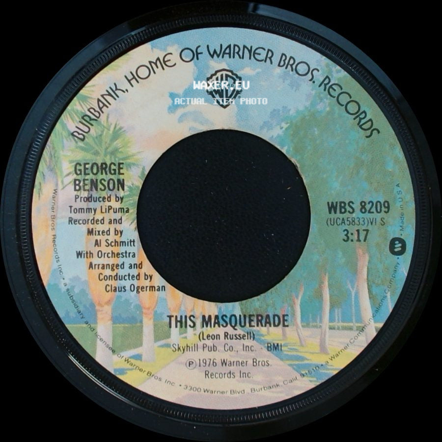 George Benson - Lady / This Masquerade side B
