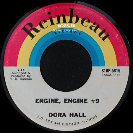Dora Hall - We'll Sing In The Sunshine / Engine, Engine #9 side B