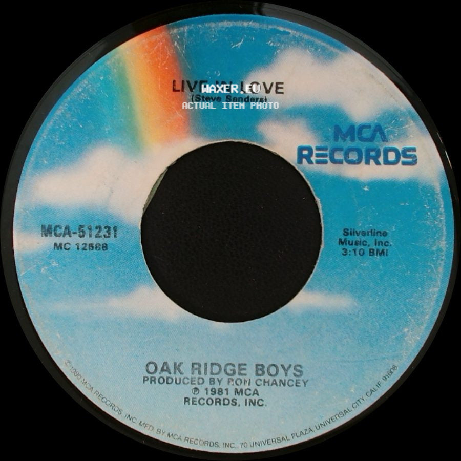Oak Ridge Boys - Live In Love / Bobbie Sue side A