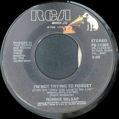 Ronnie Milsap - I'm Not Trying To Forget / Let's Take The Long Way Around The World side A