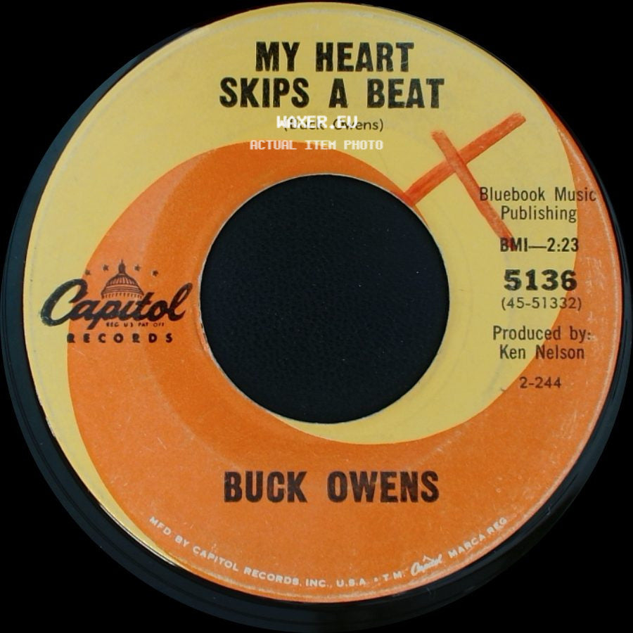 Buck Owens - Together Again / My Heart Skips A Beat side B