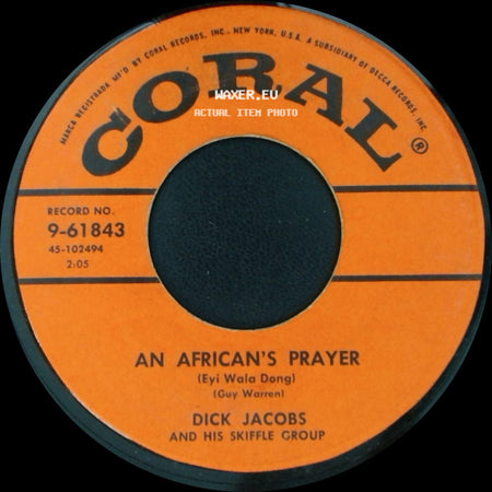 Dick Jacobs And His Skiffle Group - An African's Prayer / Fantabulous side A
