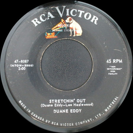 Duane Eddy / Duane Eddy And The Rebelettes - Stretchin' Out / (Dance With The) Guitar Man side A