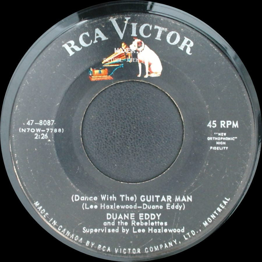 Duane Eddy / Duane Eddy And The Rebelettes - Stretchin' Out / (Dance With The) Guitar Man side B