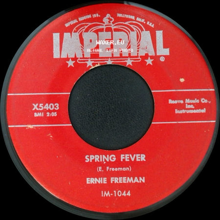 Ernie Freeman - Spring Fever / Walking The Beat side A