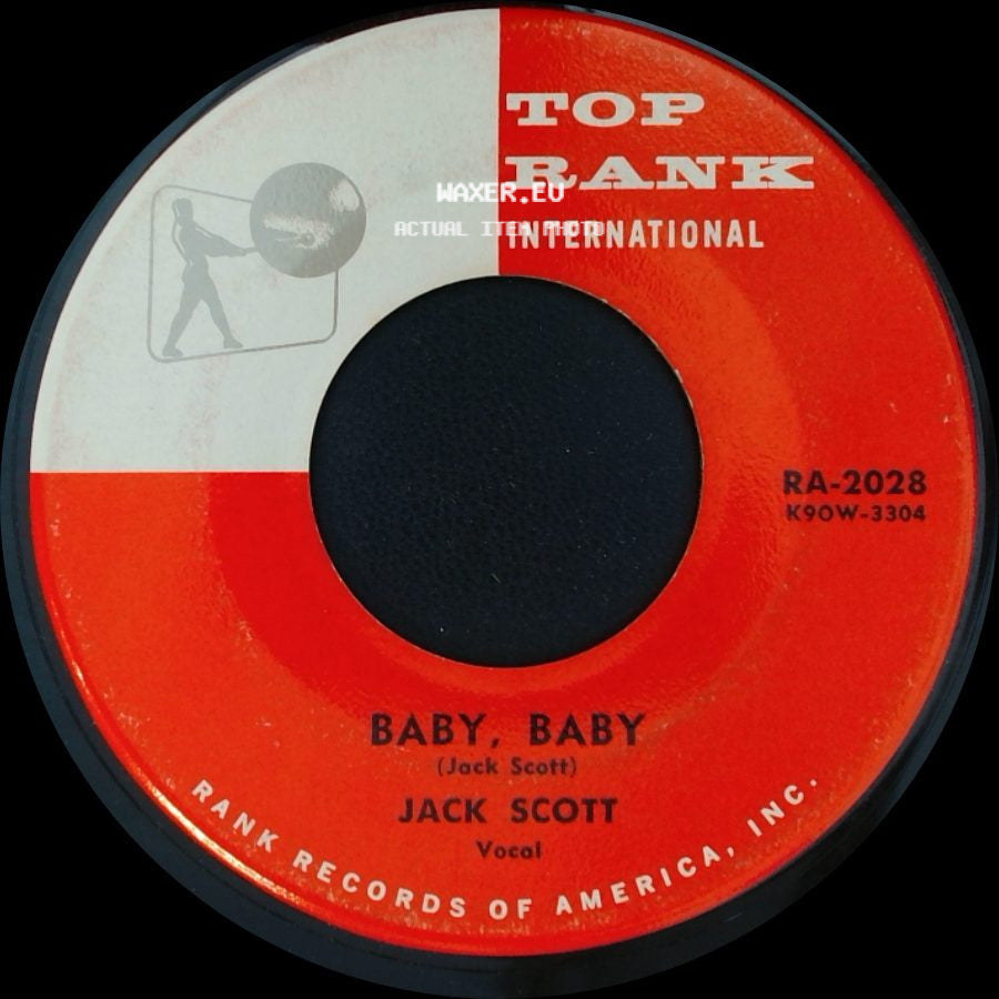 Jack Scott - What In The World's Come Over You / Baby, Baby side B