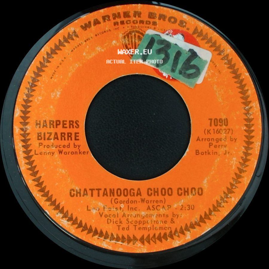 Harpers Bizarre - Hey, You In The Crowd / Chattanooga Choo Choo side B