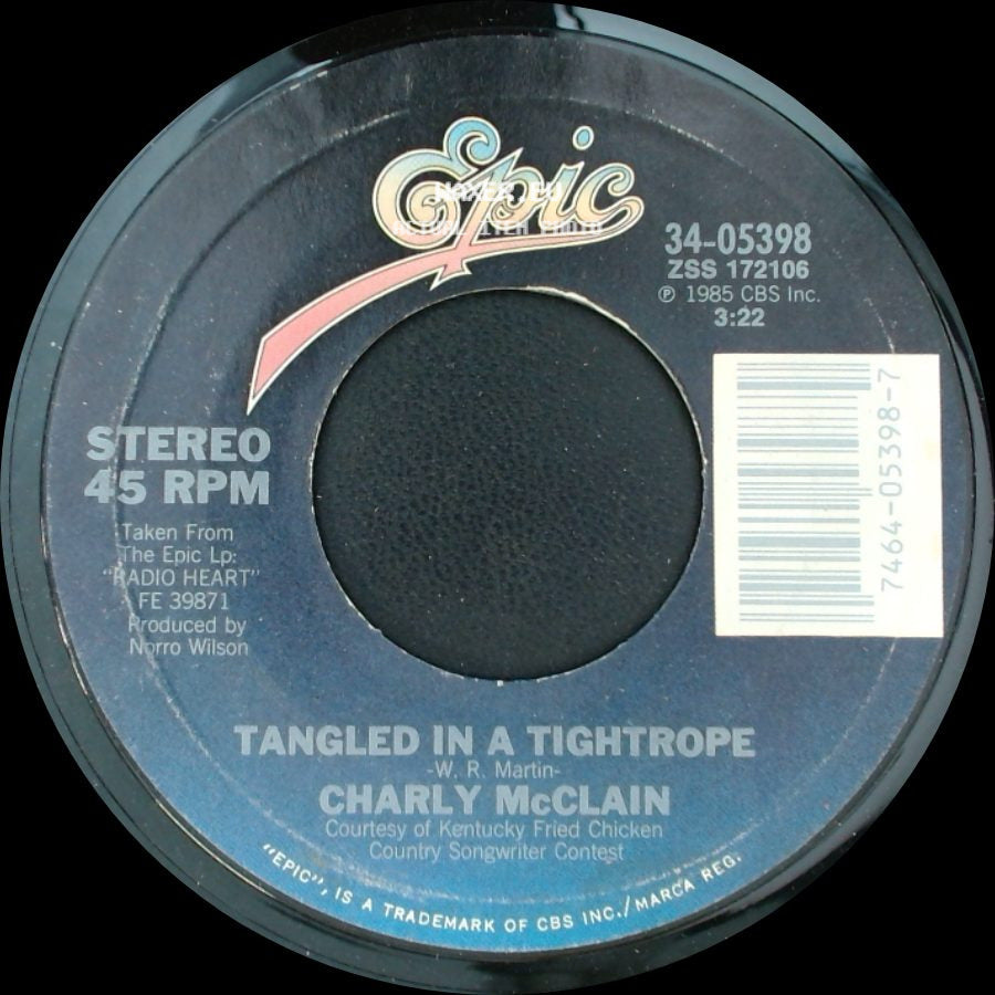 Charly Mcclain - Tangled In A Tightrope / With Just One Look In Your Eyes (With Wayne Massey) side A