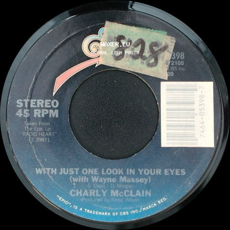 Charly Mcclain - Tangled In A Tightrope / With Just One Look In Your Eyes (With Wayne Massey) side B
